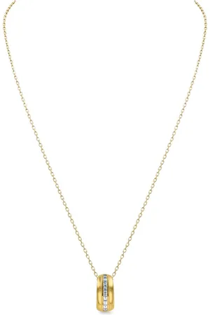 Pragnell 18kt yellow Manhattan diamond necklace