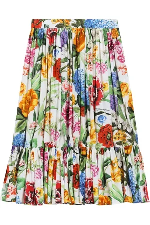 Dolce & Gabbana Floral-print skirt