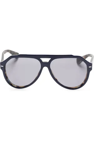 Dolce & Gabbana Logo-engraved sunglasses