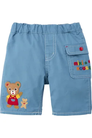 Miki House Patch-detail trousers