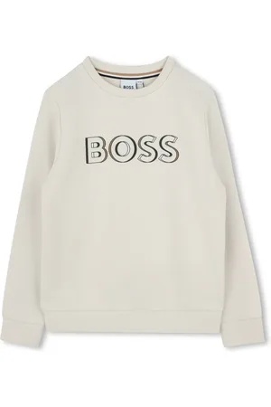 HUGO BOSS Logo-print crew-neck sweatshirt