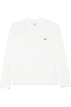 C.P. Company Logo-embroidered T-shirt
