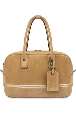Moschino Logo-debossed tote bag