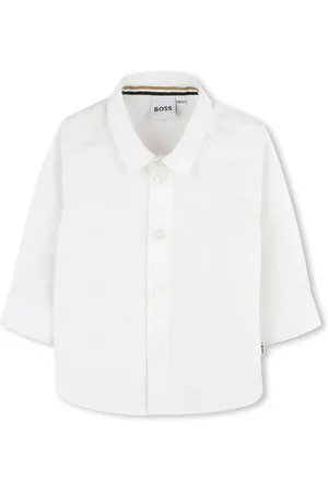 HUGO BOSS Monogram-print shirt