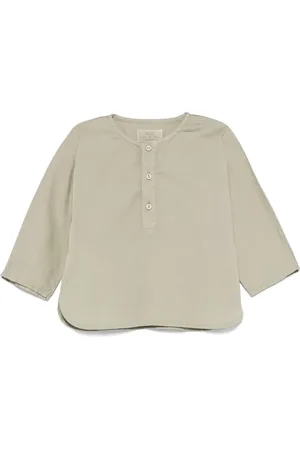 TEDDY & MINOU Henley-neck shirt