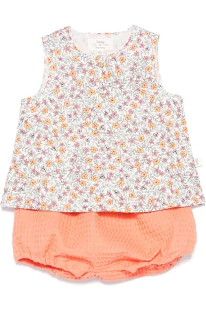 TEDDY & MINOU Floral-print tank and shorts set