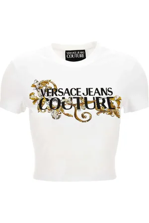 VERSACE Logo-print T-shirt