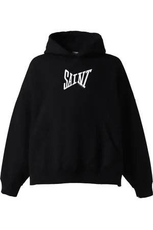 SAINT MXXXXXX Logo-print hoodie