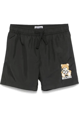 Moschino Teddy Bear-print swim shorts