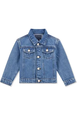 Guess Heart-patch denim jacket