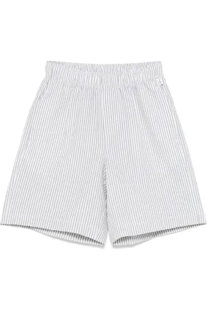 Il gufo Striped shorts