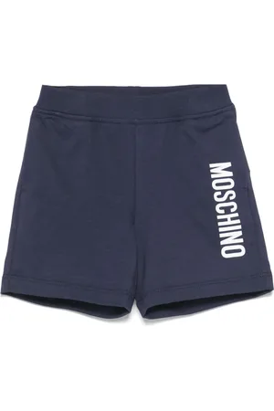 Moschino Logo-lettering shorts