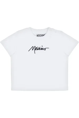 Moschino Logo-embroidered T-shirt