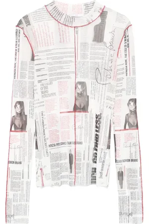 Patrizia Pepe Manifesto-print top