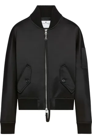 Courrèges Satin bomber jacket