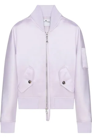 Courrèges Satin bomber jacket