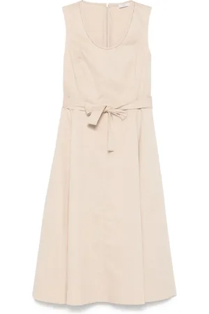 PESERICO SIGN Poplin midi dress