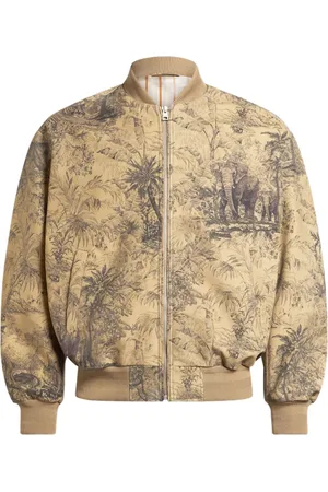 Etro Abstract print bomber jacket