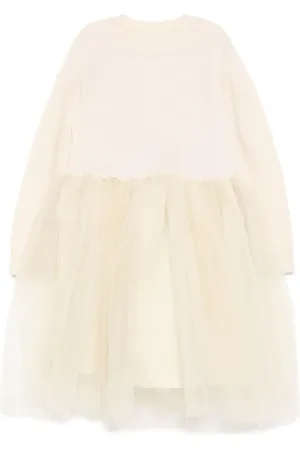 JNBY by JNBY Round collar sweater dress