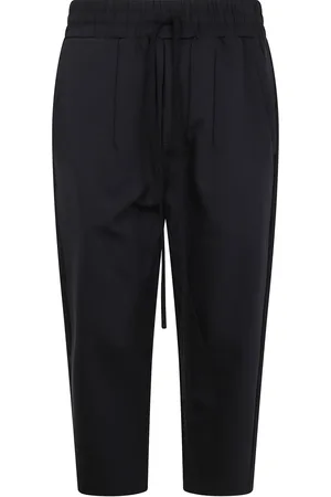 THOM KROM Drawstring cotton trousers
