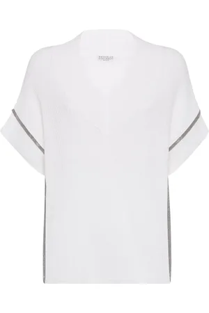 Brunello Cucinelli Monili-trim T-shirt