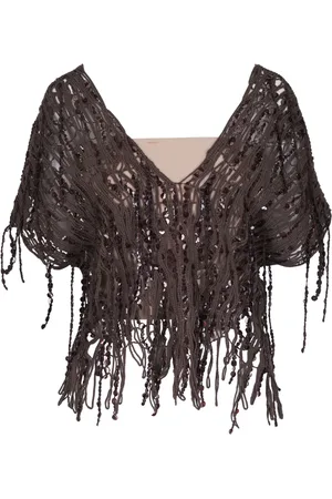 Brunello Cucinelli Sequin-embellished T-shirt