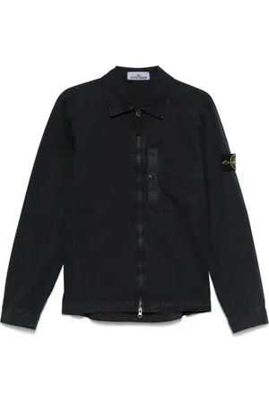 Stone Island Compass-badge shirt jacket