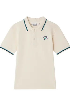 BONPOINT Logo-embroidered polo shirt