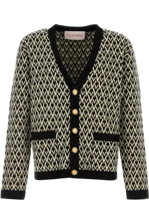 VALENTINO GARAVANI Geometric pattern cardigan