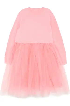 JNBY by JNBY Long sleeves sweater gauze dress
