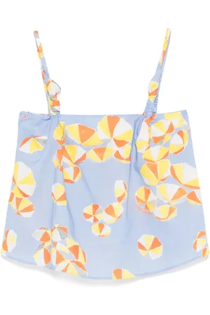 Moschino Umbrella-print blouse