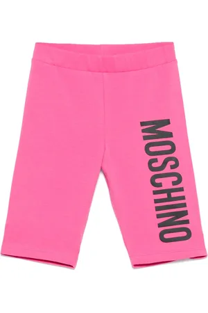 Moschino Logo-lettering shorts