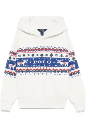 Ralph Lauren Fair isle-pattern hoodie