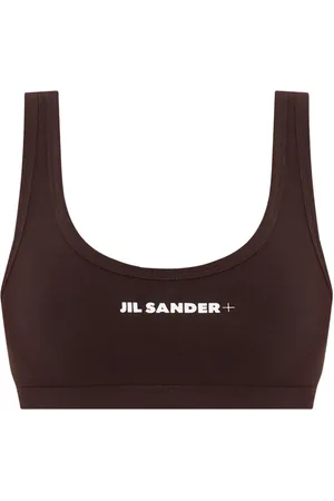 Jil Sander Logo-print bikini top