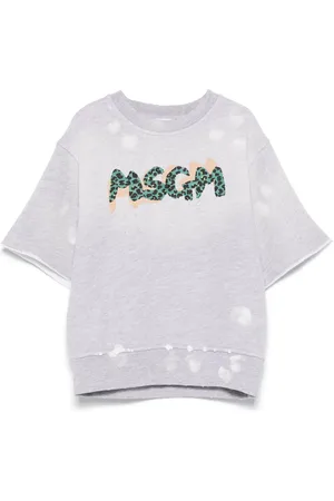 Msgm Logo-print T-shirt