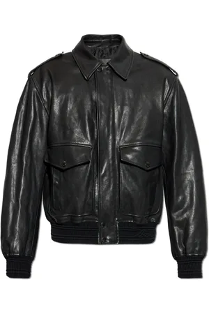 Burberry Leather bomber jacket