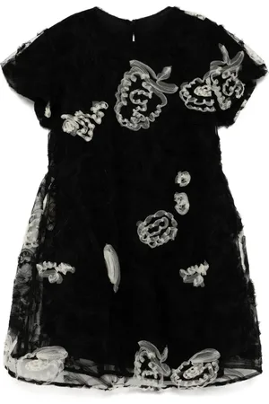 JNBY by JNBY Embroidered short sleeves dress