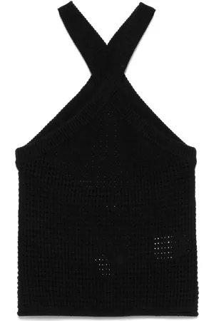 Axel Arigato Crochet halterneck tank top