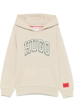 HUGO BOSS Logo-embroidered hoodie