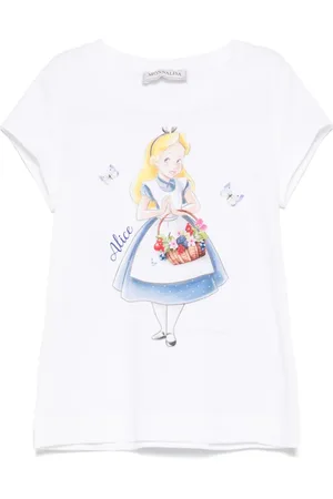 MONNALISA X Disney graphic-print T-shirt