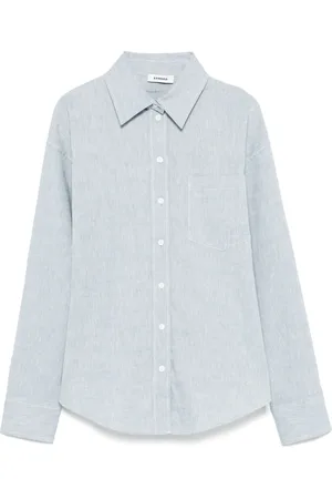 Sandro Tie-back shirt