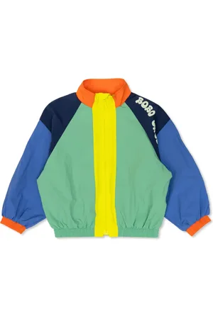 Bobo Choses Wavy colour-block jacket
