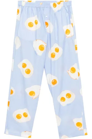 Moschino Graphic-print trousers