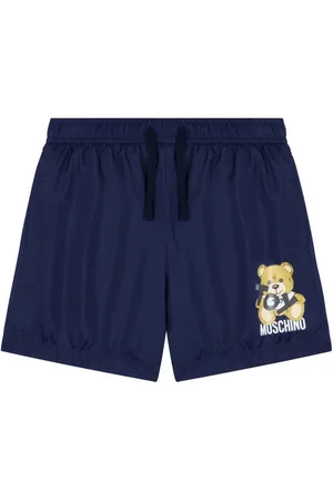 Moschino Teddy Bear-print swim shorts
