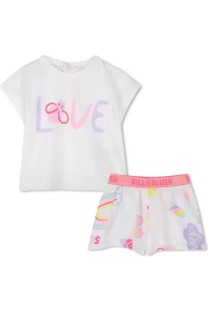 Billieblush Graphic-print short set