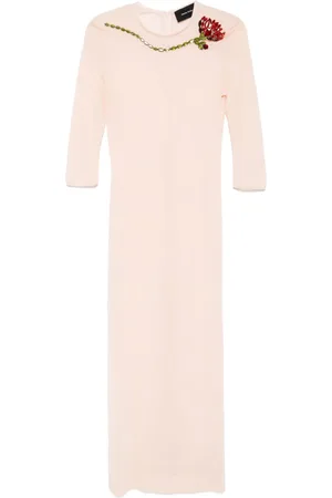 Simone Rocha Ballet mesh column dress