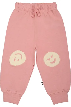 Molo Smile-face print track pants