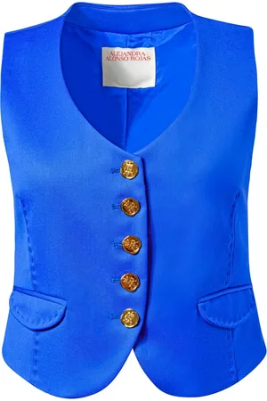 Alejandra Alonso Rojas V-neck wool vest