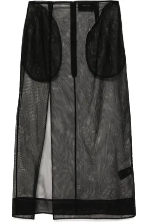 Simone Rocha Sheer pencil skirt