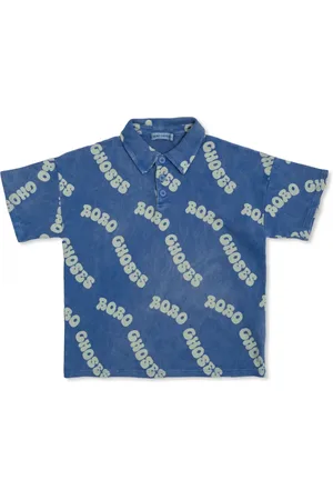 Bobo Choses Logo-print polo shirt